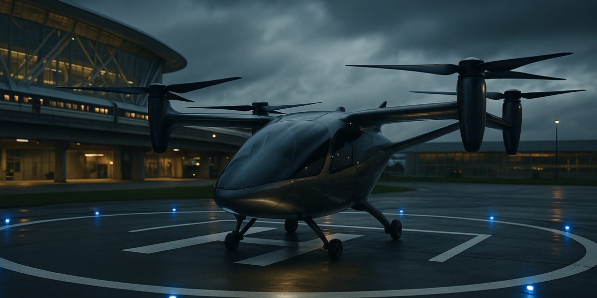 Orlando Airport Launches eVTOL Landing Pad Near Train Station