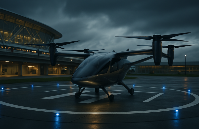 Orlando Airport Launches eVTOL Landing Pad Near Train Station