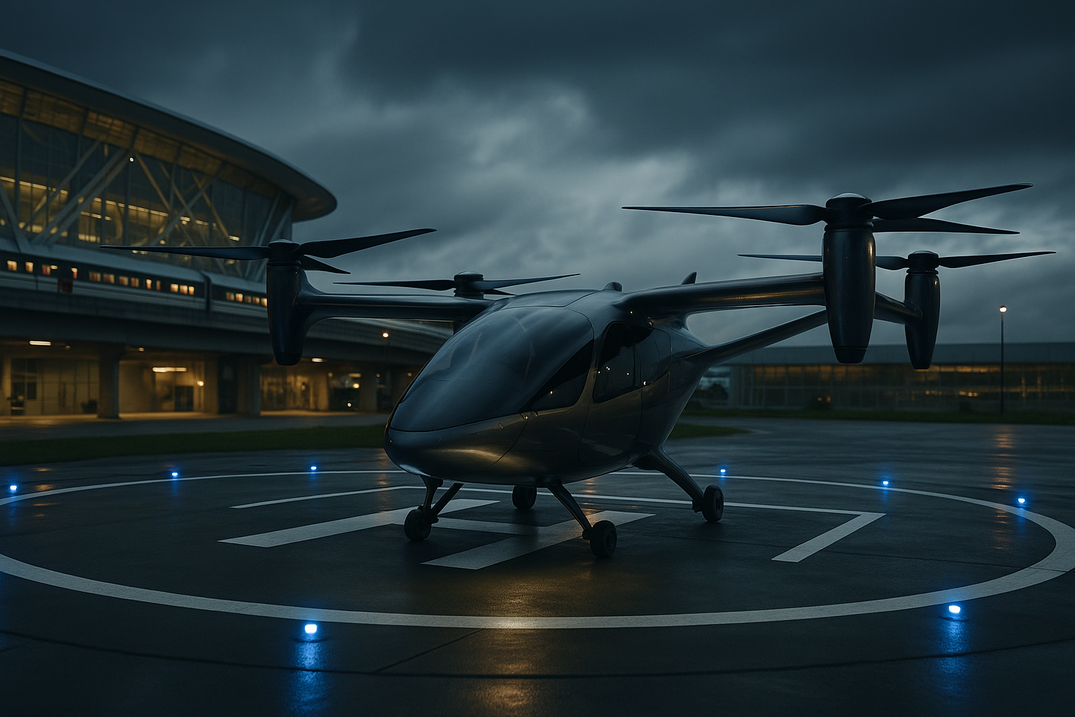 Orlando Airport Launches eVTOL Landing Pad Near Train Station Orlando Airport Launches eVTOL Landing Pad Near Train Station