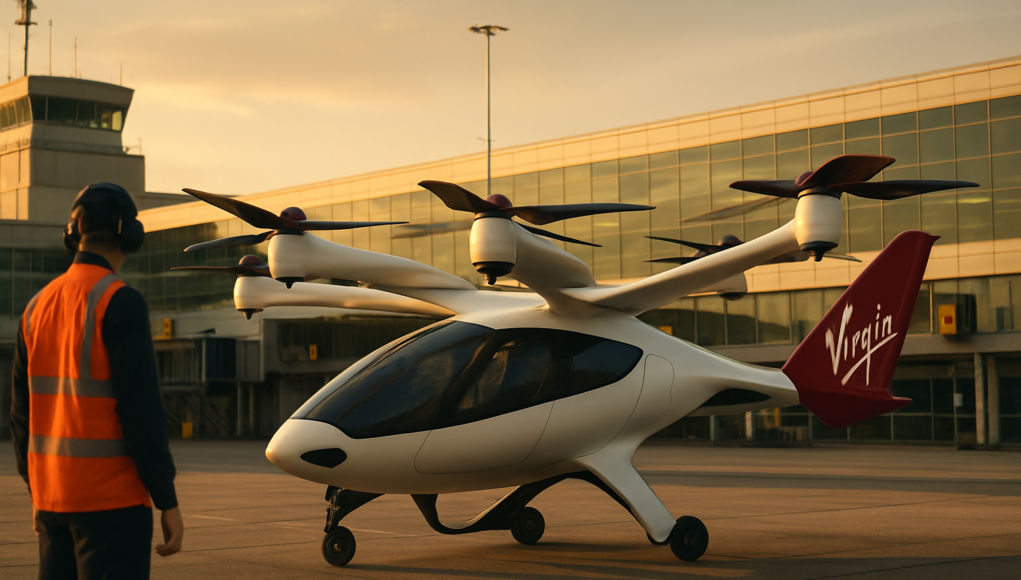 Virgin Atlantic's eVTOL Deal Brings Electric Air Taxis to UK Virgin Atlantic's eVTOL Deal Brings Electric Air Taxis to UK