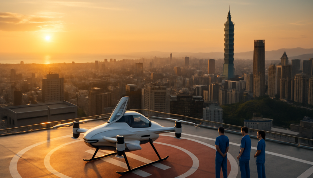 SkyDrive Advances eVTOL Medical Transport in Taiwan SkyDrive Advances eVTOL Medical Transport in Taiwan