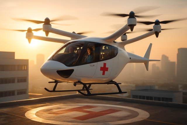 Emergency eVTOL Aircraft Outpaces Helicopters for Patient Transport Emergency eVTOL Aircraft Outpaces Helicopters for Patient Transport