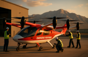 Jump Aero eVTOL Lands in West Jordan, Utah Jump Aero eVTOL Lands in West Jordan, Utah