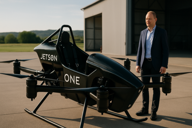 Jetson One Arrives in Europe: First Personal eVTOL Delivery Jetson One Arrives in Europe: First Personal eVTOL Delivery