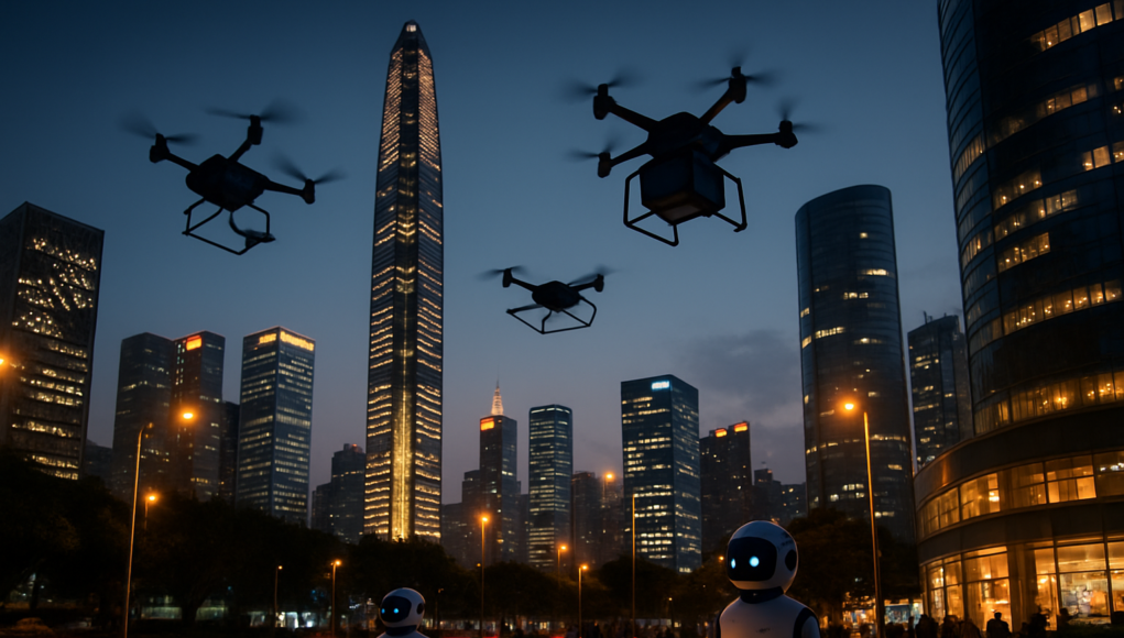 China's Drone Delivery Revolution Takes Shape in Shenzhen China's Drone Delivery Revolution Takes Shape in Shenzhen
