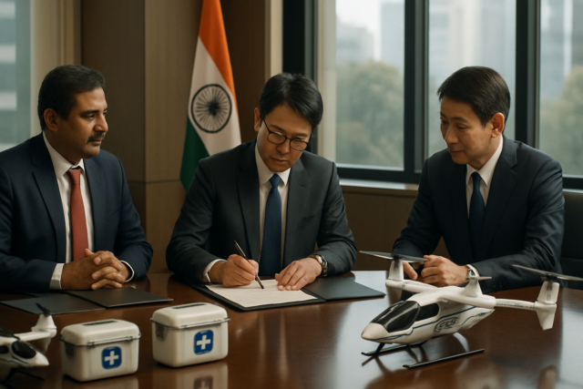 Air India, SkyDrive & Suzuki Partner for Medical Air Logistics Air India, SkyDrive & Suzuki Partner for Medical Air Logistics