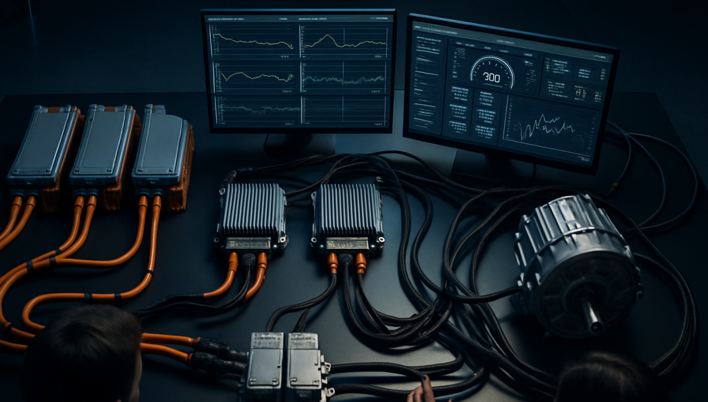 Power Hardware-in-the-Loop Simulation Transforms eVTOL Development