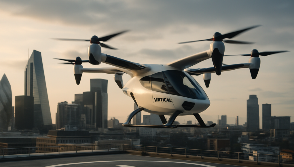 Vertical Moves to Finalize Air Taxi Design This Year Vertical Moves to Finalize Air Taxi Design This Year
