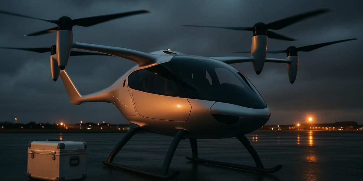 FAA Completes Historic eVTOL Organ Transport Flight Test