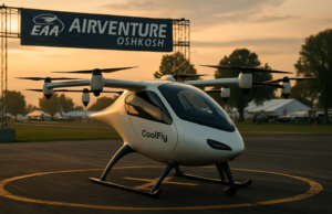 CoolFly’s Electric Aircraft Lands at EAA AirVenture Oshkosh 2026 CoolFly's Electric Aircraft Lands at EAA AirVenture Oshkosh 2026