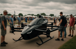 Jetson eVTOL Lands at Oshkosh 2026 Airshow Jetson eVTOL Lands at Oshkosh 2026 Airshow