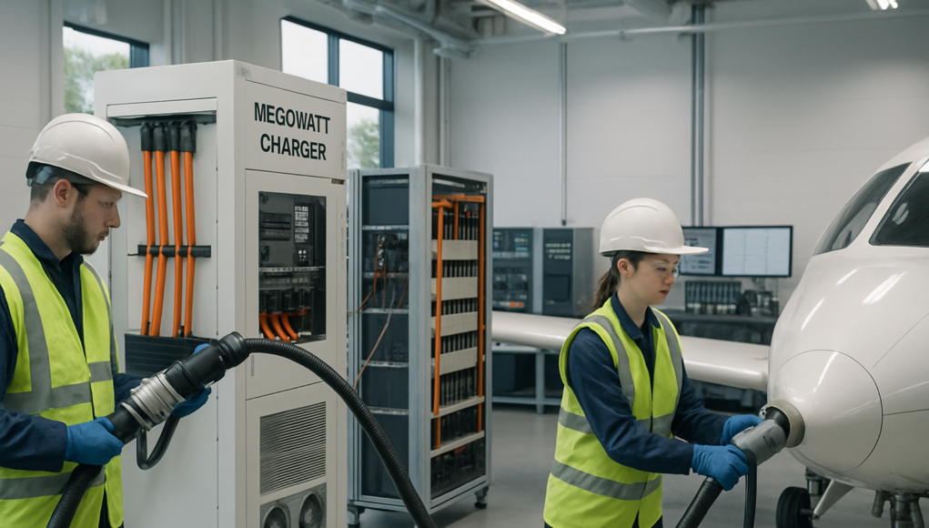 £3.4M UK Project Targets High-Power EV Aircraft Charging