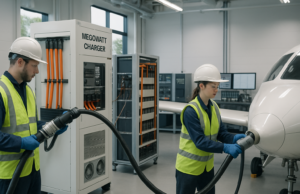 £3.4M UK Project Targets High-Power EV Aircraft Charging £3.4M UK Project Targets High-Power EV Aircraft Charging