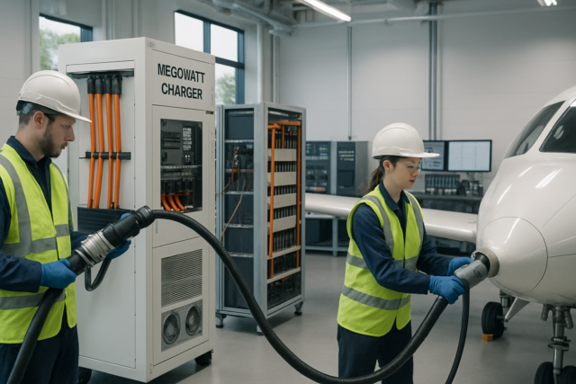 £3.4M UK Project Targets High-Power EV Aircraft Charging £3.4M UK Project Targets High-Power EV Aircraft Charging