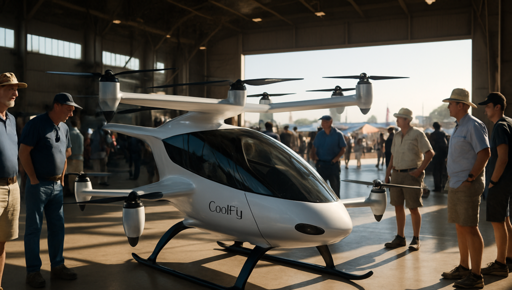 CoolFly Electric Aircraft Debuts at EAA AirVenture Oshkosh