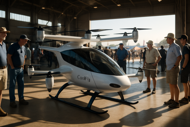CoolFly Electric Aircraft Debuts at EAA AirVenture Oshkosh CoolFly Electric Aircraft Debuts at EAA AirVenture Oshkosh