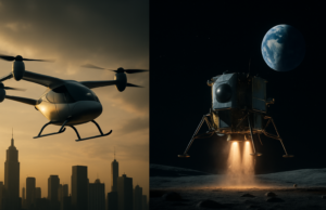 Electric VTOL vs Lunar Exploration: The Competition Electric VTOL vs Lunar Exploration: The Competition