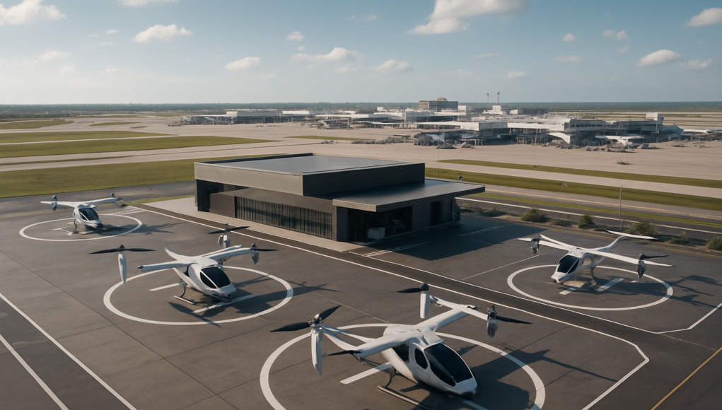 Vertistop Approved for Orlando Airport eVTOL Development Vertistop Approved for Orlando Airport eVTOL Development