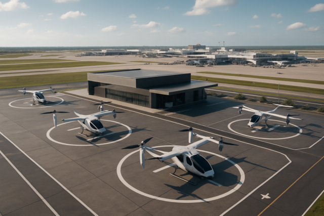 Vertistop Approved for Orlando Airport eVTOL Development Vertistop Approved for Orlando Airport eVTOL Development