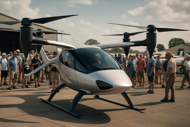 AirOne eVTOL Debuts at Oshkosh 2026 Airborne AirOne eVTOL Debuts at Oshkosh 2026 Airborne
