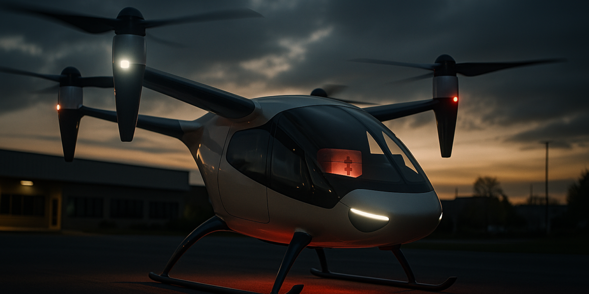 FAA Approves First Interstate eVTOL Organ Transport Test
