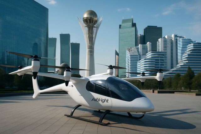 AutoFlight eVTOL Air Taxi Unveiled in Astana AutoFlight eVTOL Air Taxi Unveiled in Astana