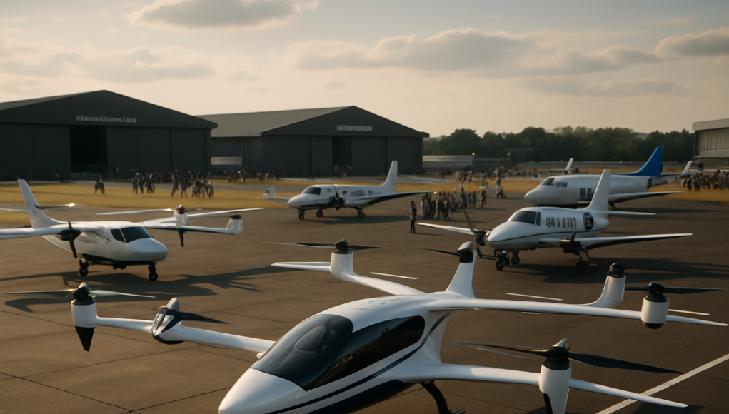 eVTOLs Take Flight at Farnborough Airshow 2026