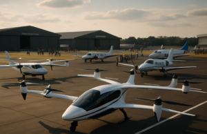 eVTOLs Take Flight at Farnborough Airshow 2026 eVTOLs Take Flight at Farnborough Airshow 2026