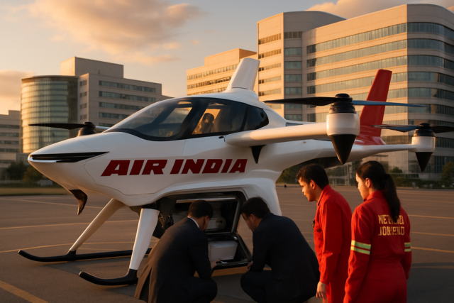 Air India & Skydrive Partner on eVTOL Medical Logistics Air India & Skydrive Partner on eVTOL Medical Logistics