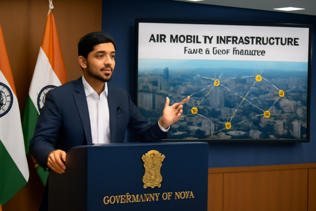 India’s Air Taxi Vision: Minister Outlines 2028 eVTOL Timeline India's Air Taxi Vision: Minister Outlines 2028 eVTOL Timeline