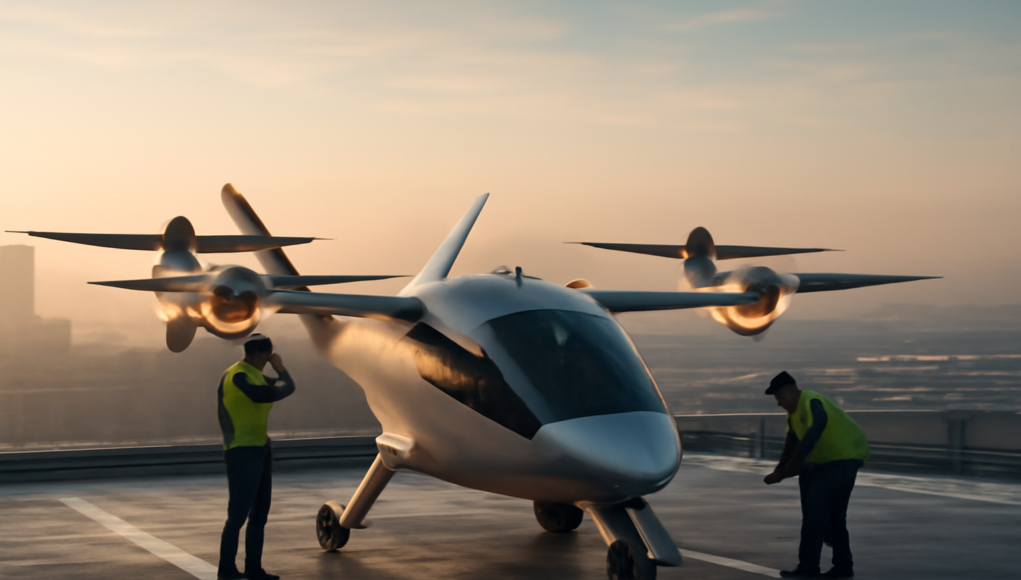 Electric Air Taxis: The Future of Airport Transportation