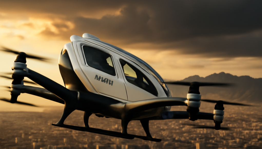 EHang EH216-S Makes Central Asia eVTOL History