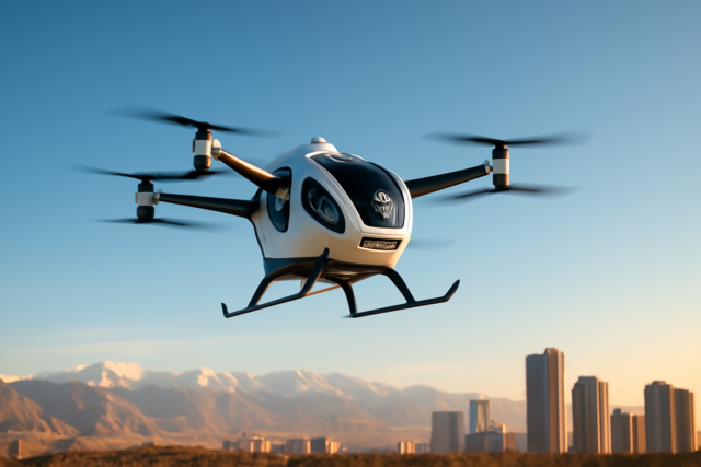 EH216-S Makes Central Asia’s First Pilotless eVTOL Flight EH216-S Makes Central Asia's First Pilotless eVTOL Flight