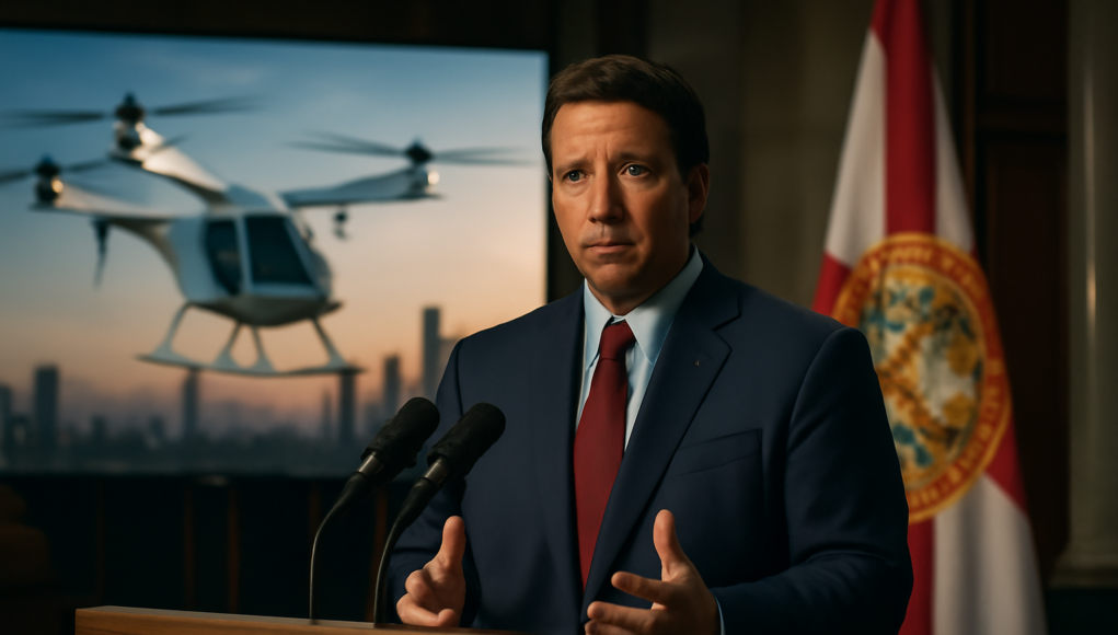 Florida to Launch Air Taxi Testing in Central Florida by Year's End