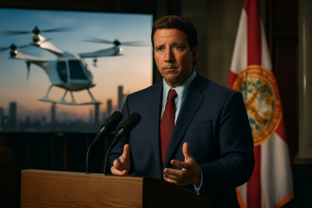 Florida to Launch Air Taxi Testing in Central Florida by Year’s End Florida to Launch Air Taxi Testing in Central Florida by Year's End
