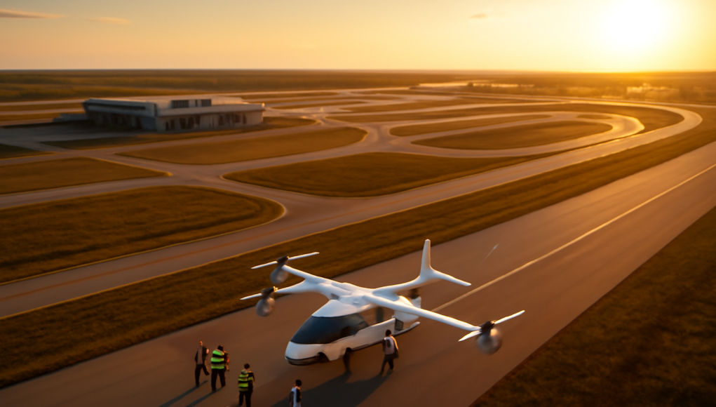Florida's SunTrax Facility: DeSantis Highlights eVTOL Testing Hub