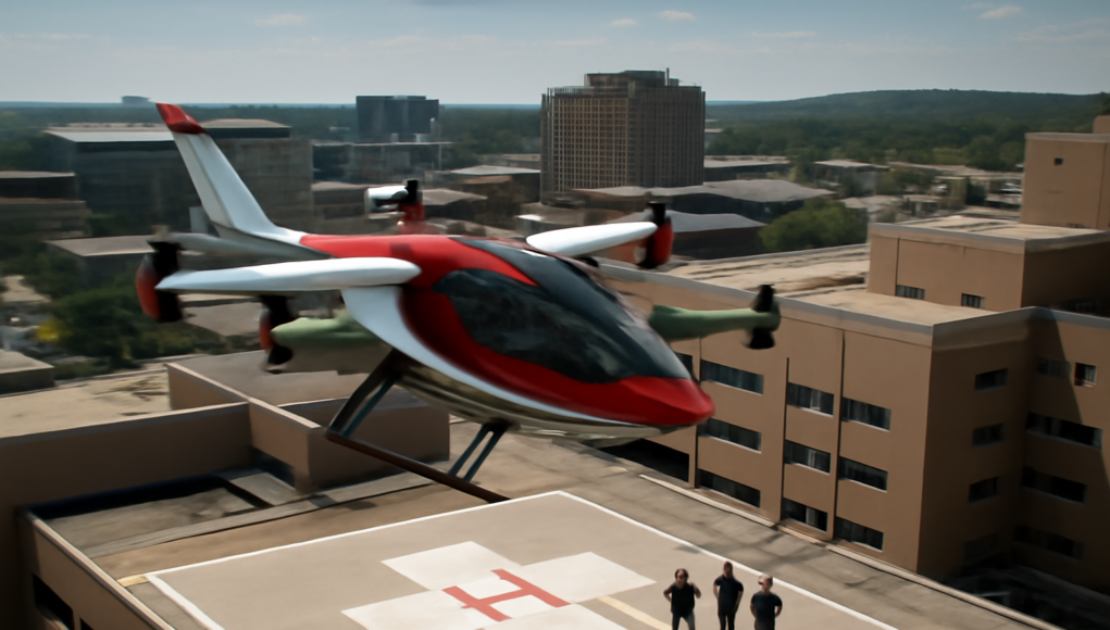 Electric VTOL Aircraft Answer Real 911 Calls in North Carolina