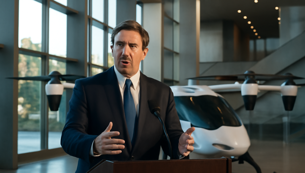 DeSantis Backs 'Flying Car' Tech While Rejecting EVs