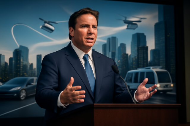 Florida DeSantis Announces eVTOL Air Taxi Tests Florida DeSantis Announces eVTOL Air Taxi Tests