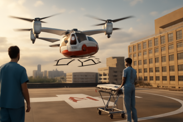 eVTOL Ambulance Beats Ground Response by 20 Minutes in NC eVTOL Ambulance Beats Ground Response by 20 Minutes in NC