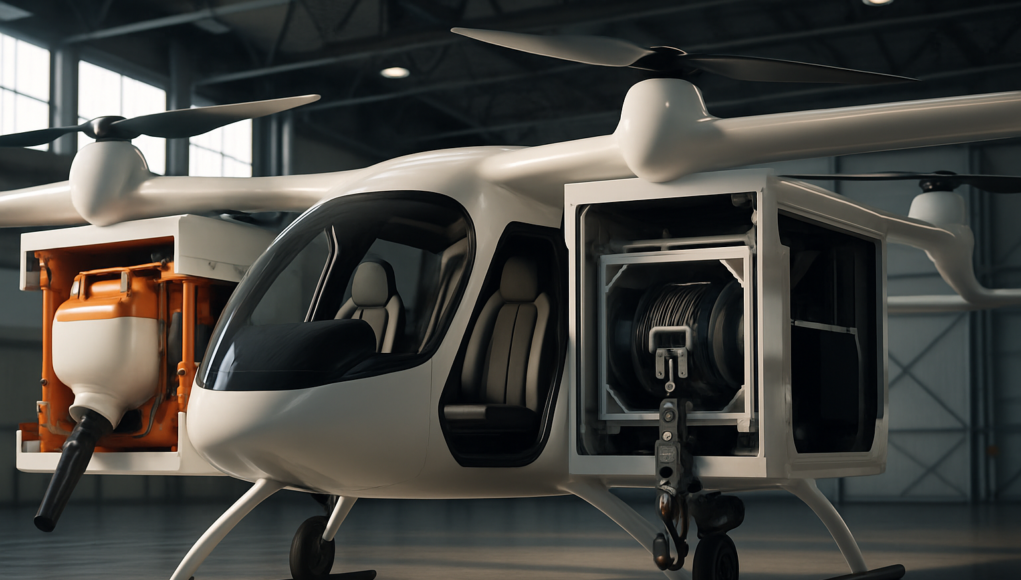 China's AutoFlight Creates Shape-Shifting eVTOL Triathlon