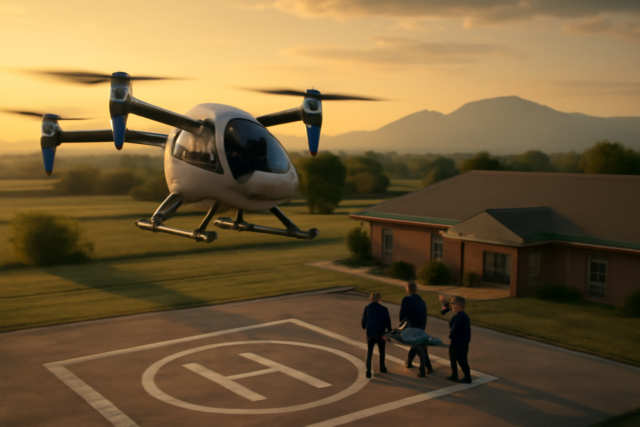 Hyde County First US eVTOL Emergency Medical Response Hyde County First US eVTOL Emergency Medical Response