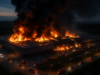 Ukrainian Drones Strike Russia, Wildberries Warehouse Fire Ukrainian Drones Strike Russia, Wildberries Warehouse Fire