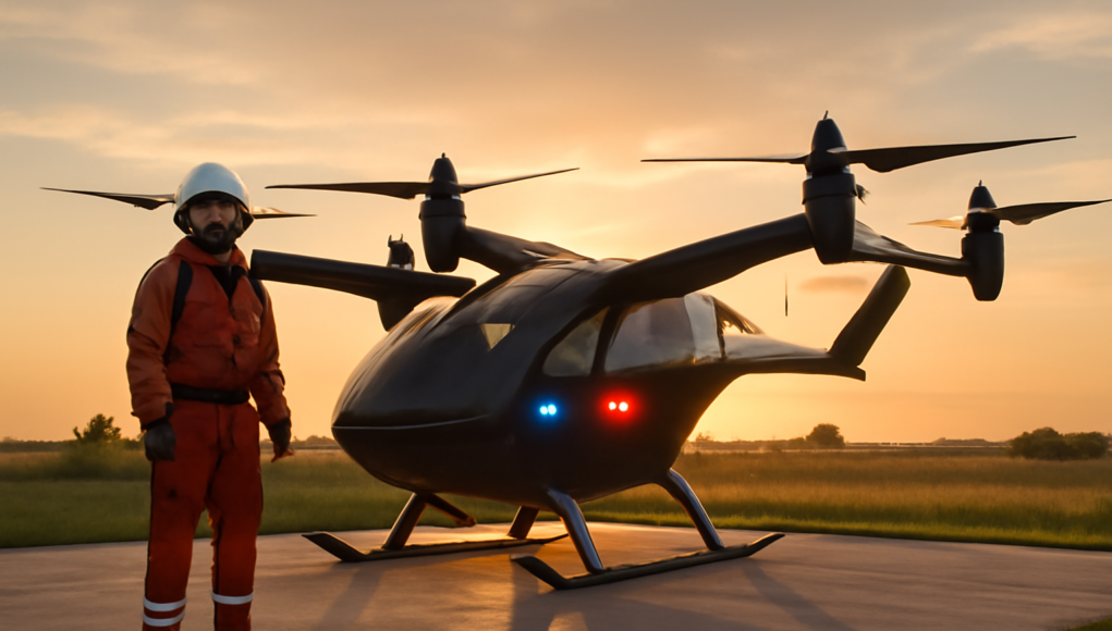 Hyde County Paramedic Uses eVTOL for Emergency Response