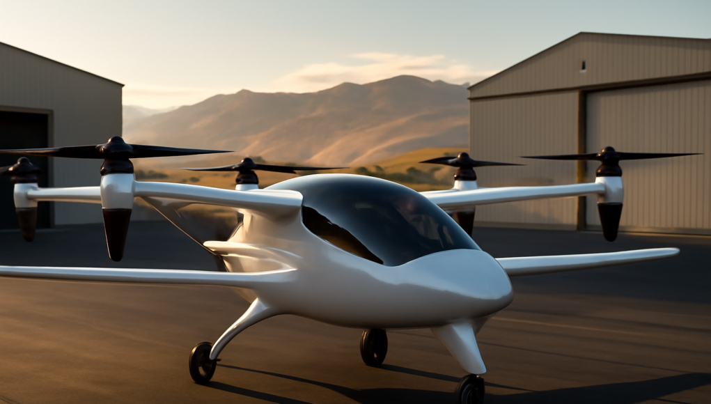 The Airplane Farm's MOSAIC eVTOL Takes Flight