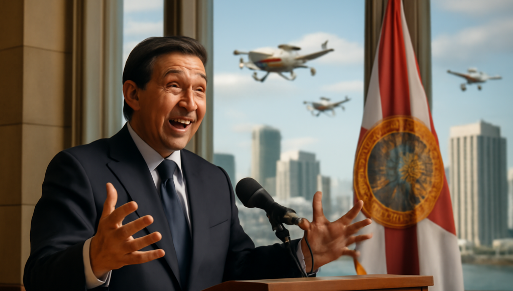 DeSantis: Flying Cars Could Be Operational in Florida by 2027 DeSantis: Flying Cars Could Be Operational in Florida by 2027
