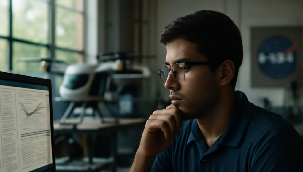 UTA Student Leads NASA-Backed Air Taxi Safety Research
