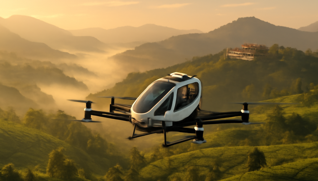 Sri Lanka Launches Passenger Drone Tourism Services