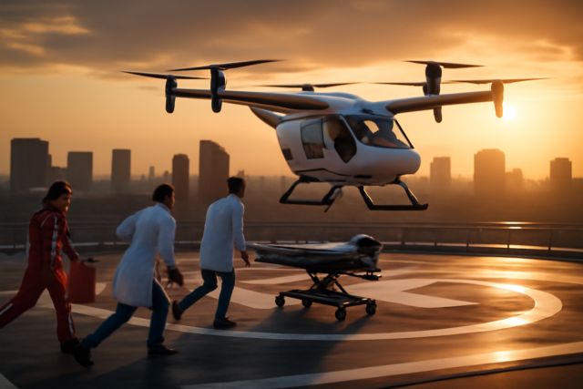 eVTOL Aircraft Speed Emergency Medical Response Nationwide eVTOL Aircraft Speed Emergency Medical Response Nationwide
