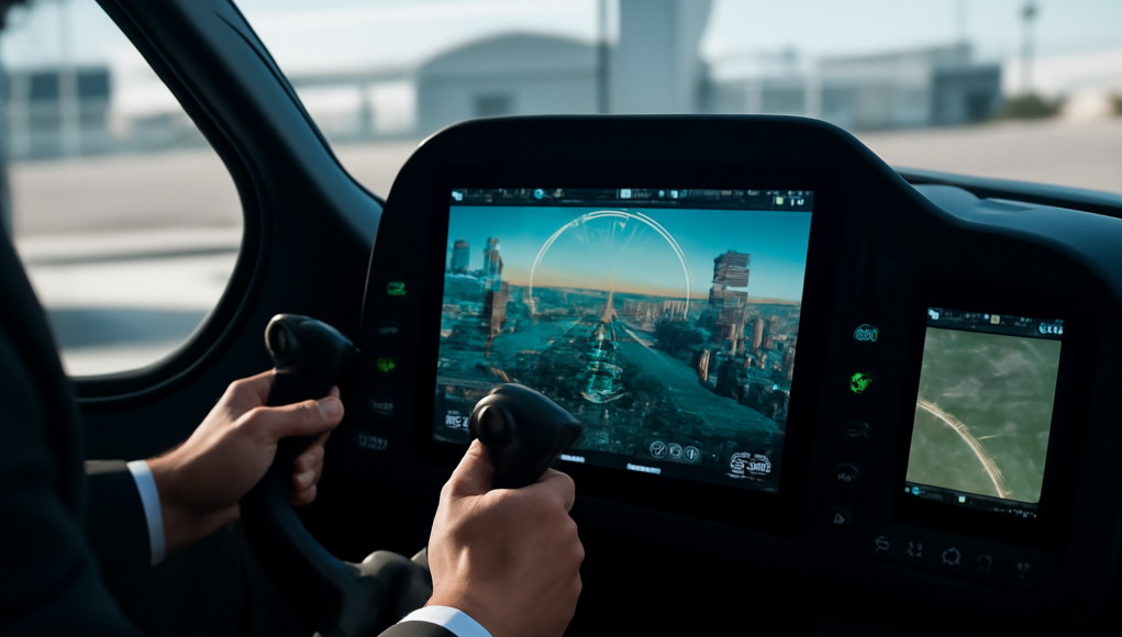 Joby Air Taxi Simulator Now at San Jose Airport Joby Air Taxi Simulator Now at San Jose Airport